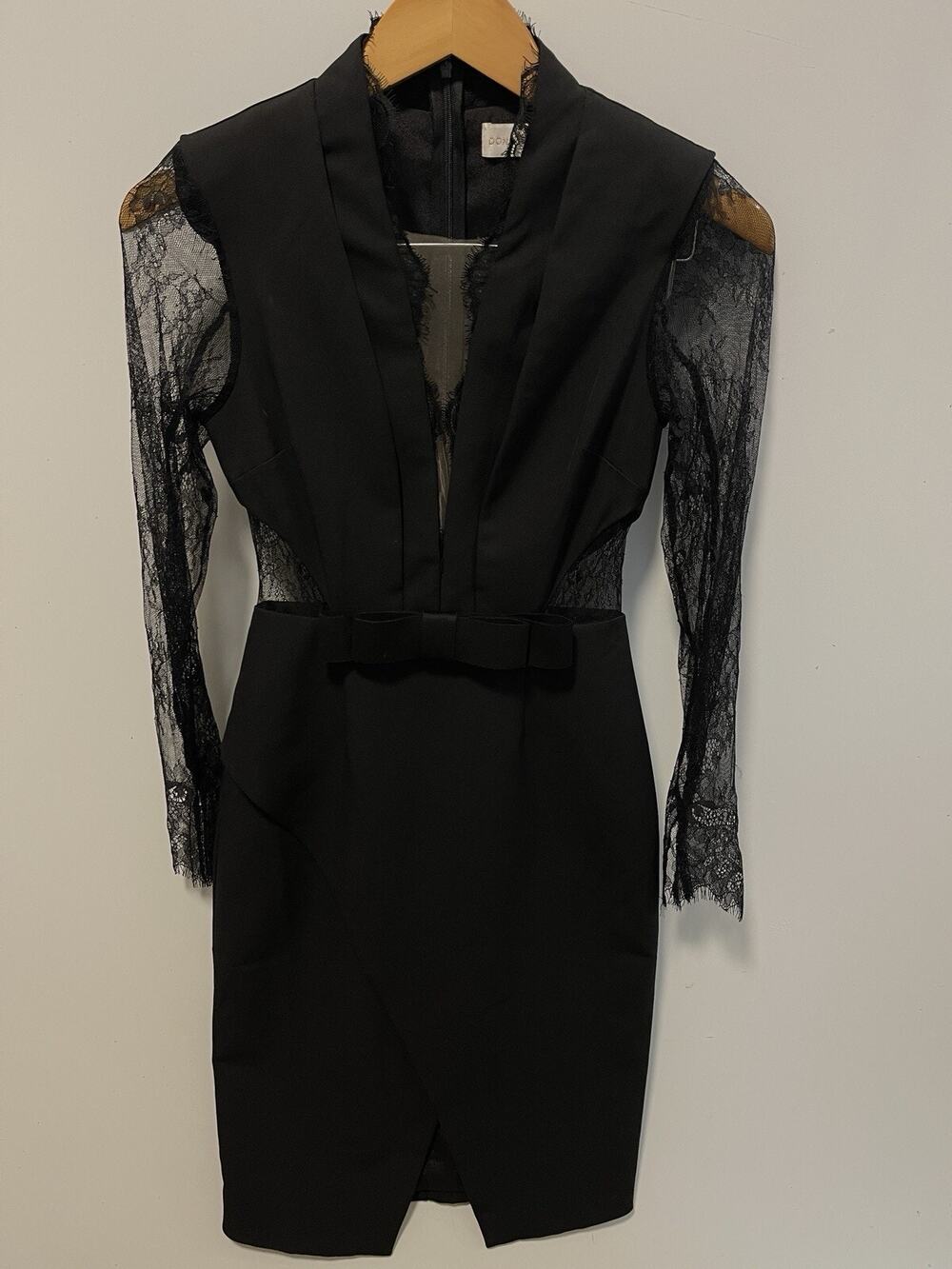 DONNEE PAR DIEU Dress XS Long Lace Sleeve NWT GF